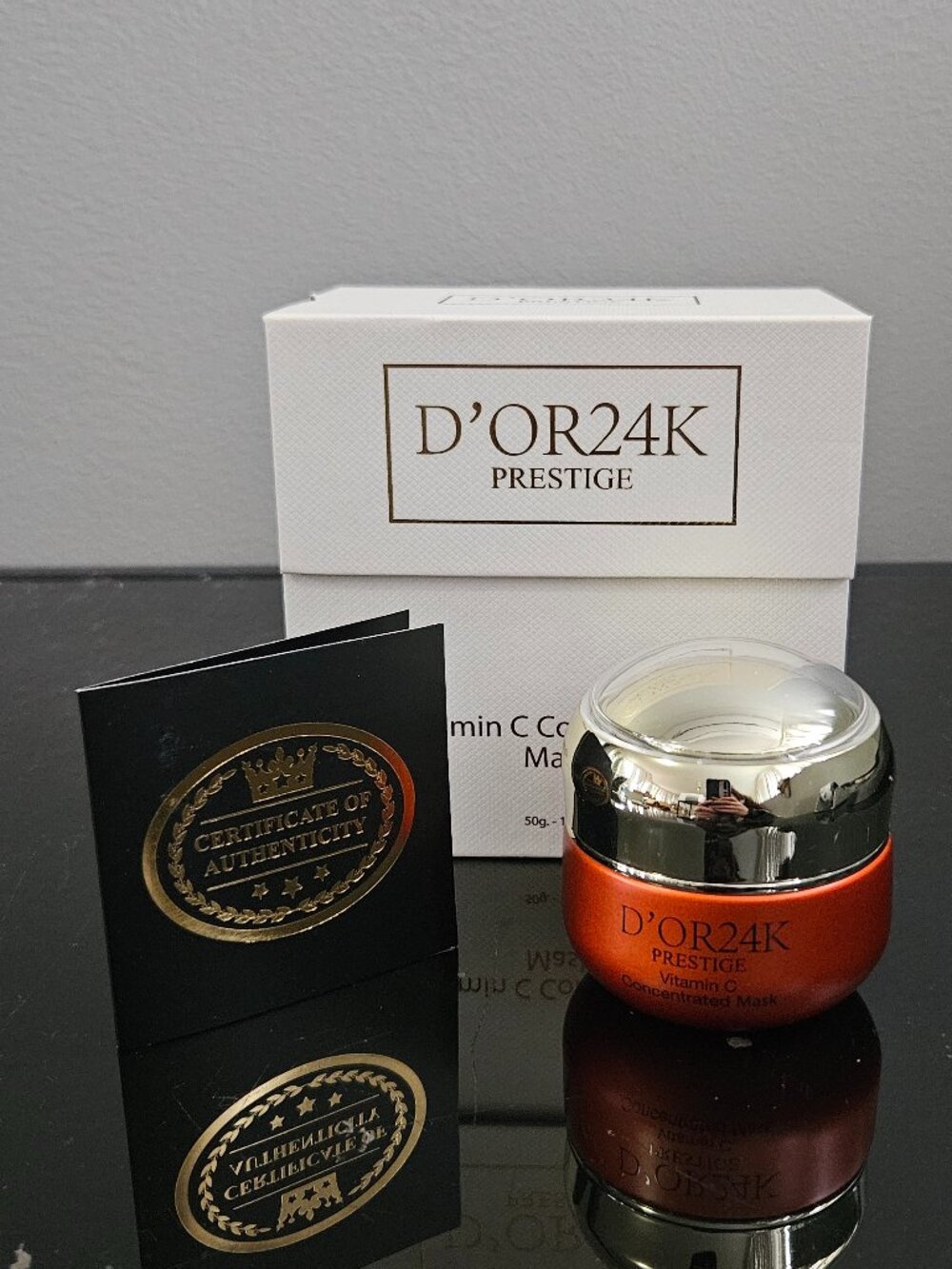 D'OR 24K VITAMIN C CONCENTRATED MASK - 1.7 fl oz \ 50 g - BRAND NEW - SEALED